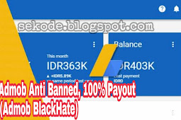 Tips Aman Nuyul Admob, Anti Banned 100% Payout