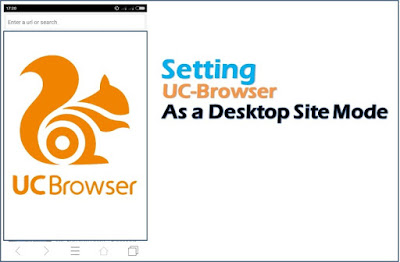 setting uc browser as desktop site mode