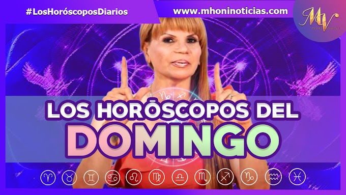 Los Horóscopos del DOMINGO 29 de ENERO del 2023 - Mhoni Vidente