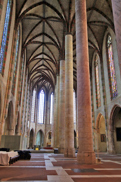 Couvent des Jacobins à Toulouse. France. Монастырь Якобинцев в Тулузе. Франция.