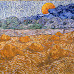 Mostra "Cinque minuti con Van Gogh" a Genova: esposto "Paesaggio con covoni e una nascente"