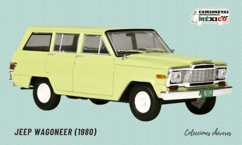 camionetas imprescindibles de mexico 1:43 madre editorial, Jeep Wagoneer 1:43