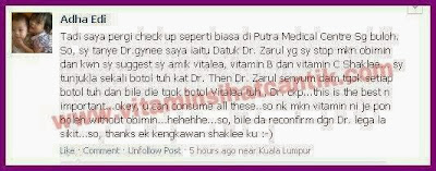 Testimoni Set Hamil Shaklee, Set Kehamilan , Vitamin untuk Hamil 