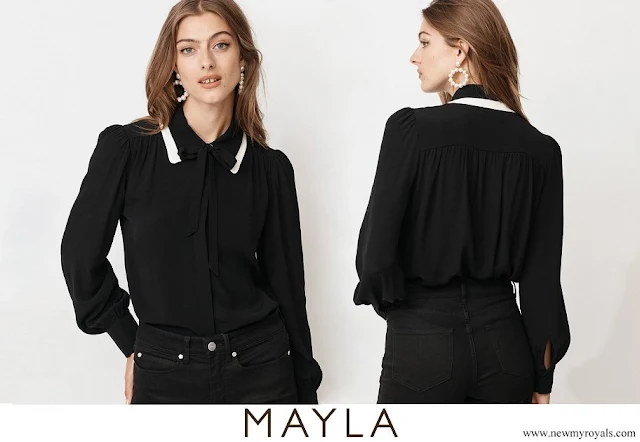 Crown Princess Victoria wore Mayla Alanna Blouse