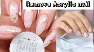 How to remove Acrylic nails
