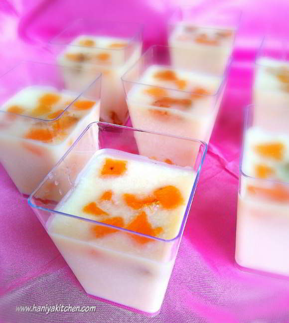 Resep Silky Mango Pudding Ala HaniyaKitchen