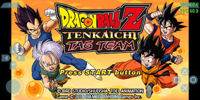 Dragon Ball Z Tenkaichi Tag Team Ppsspp Apk
