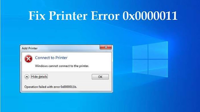 How to fix network printing error 0x0000011b in Windows?