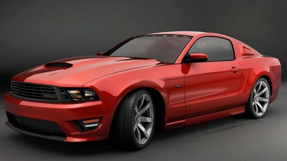 New car picture of 2010 Saleen S281 Mustang that first introduce at SEMA