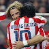 Dos de Forlán para el Atlético de Madrid