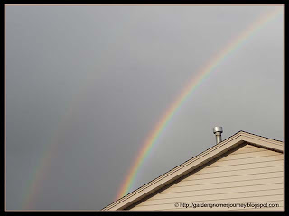 double rainbow southwestern Ontario April 26, 2012