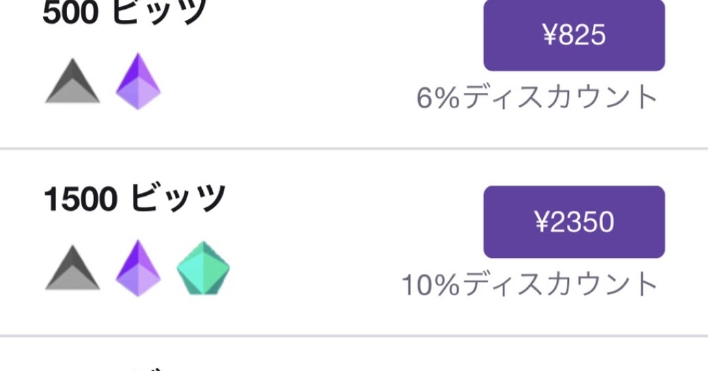 Twitch Bits ビッツ の値段について Vatとは