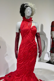 Emma Stone Cruella deconstructed red dress