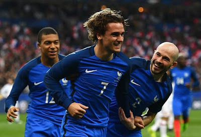 France World Cup Celebrating