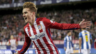 Agen Poker - Griezmann Setara dengan Ronaldo dan Messi