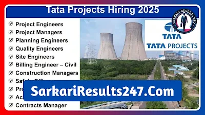 Tata Projects Engineers Hiring 2025
