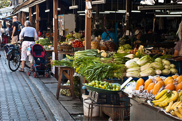 vegetables market