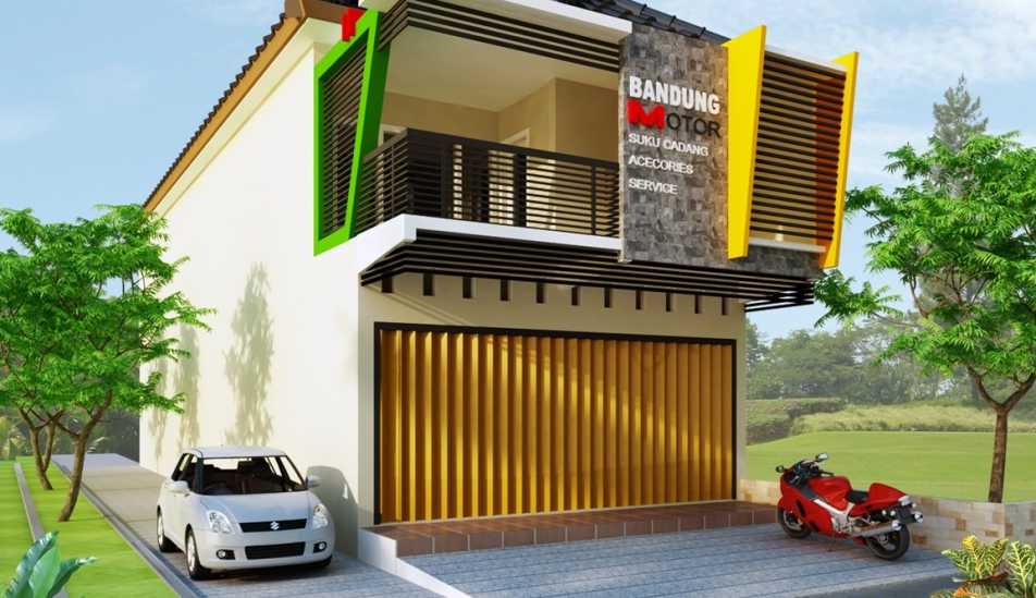 Desain Teras  Rumah Model Ruko Desain Rumah Indonesia