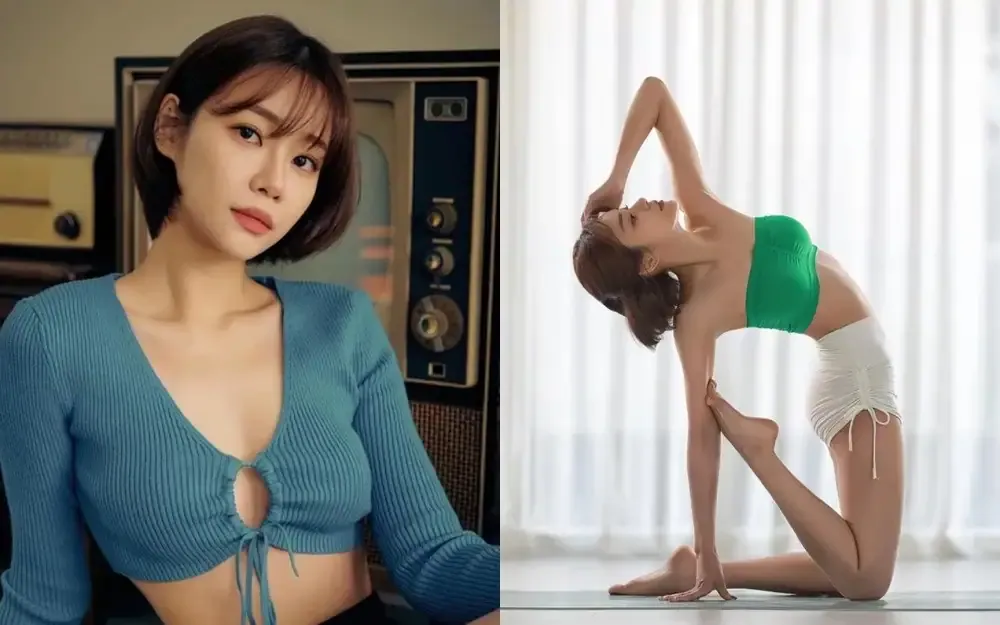 Yuna de AOA yoga