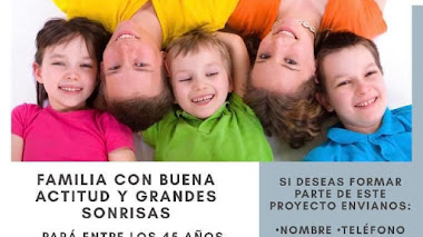CASTING EN ECUADOR: Se buscan familias para COMERCIAL diversas edades