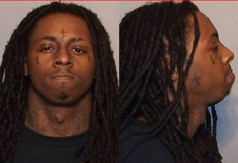 lil wayne mug shot without hair