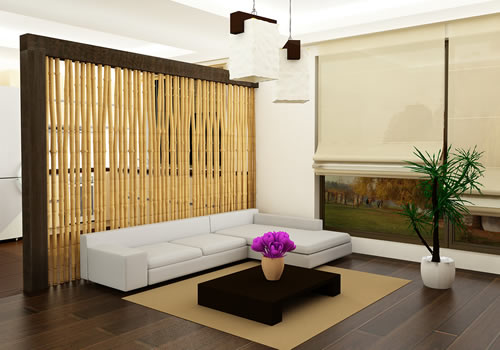 Bamboo Living Room1