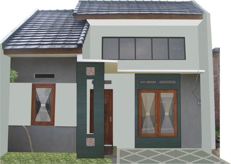 Ide Terpopuler Contoh Gambar Rumah Type 45