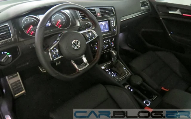 Novo VW Golf GTI 2014 - interior