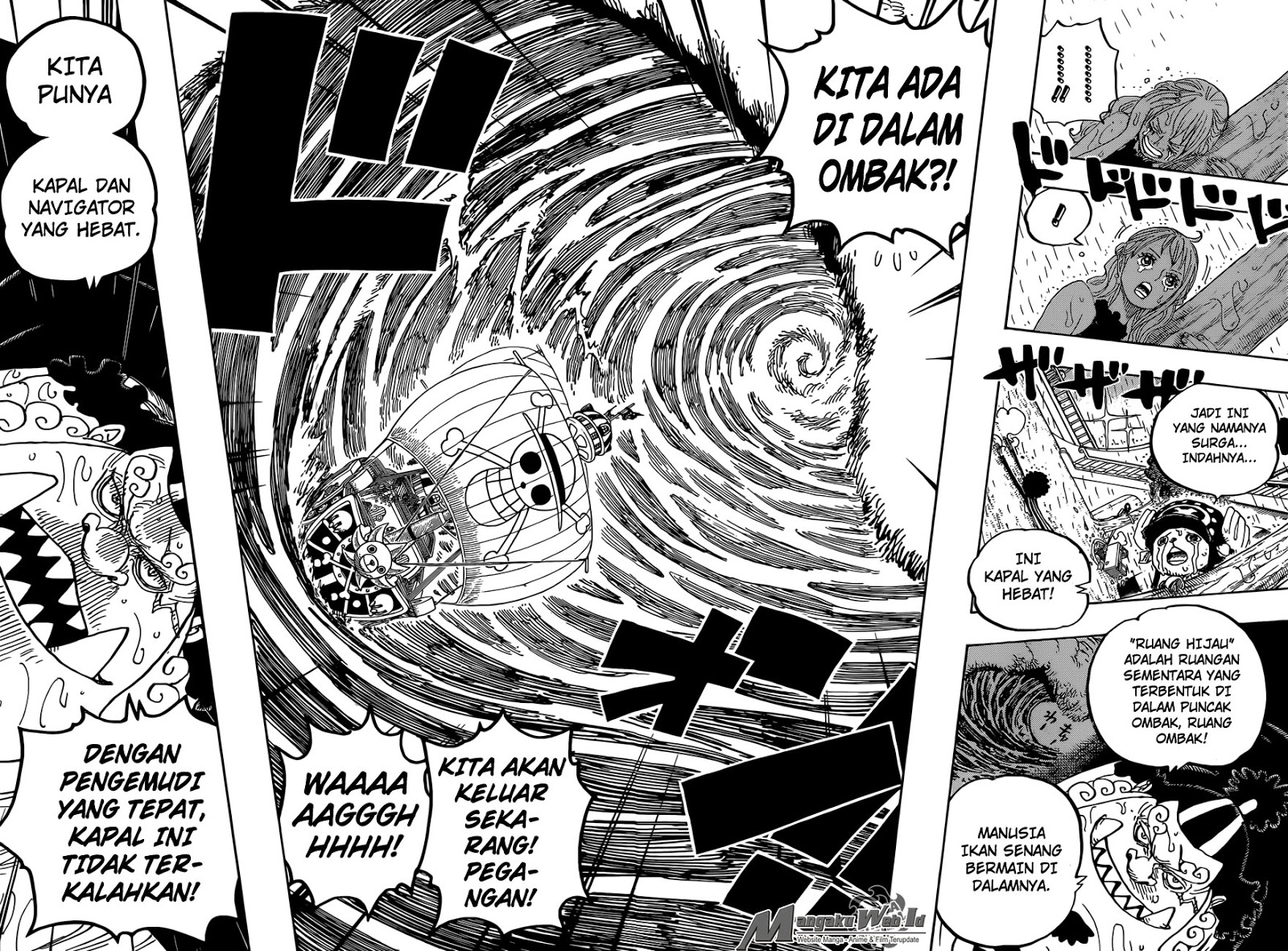 yang menentang arti dari gelar bajak bahari download anime chou yuu sekai Manga One Piece Chapter 881 Bahasa Indonesia