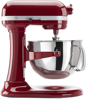 KitchenAid KP26M1XER 6 Qt. Professional 600 Series Bowl-Lift Stand Mixer - Empire Red