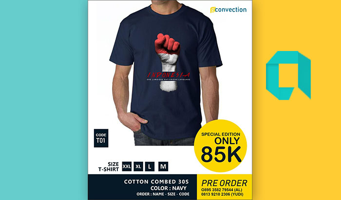 Contoh Desain Kaos 17 Agustus Ke 74 Tahun 2019 Harga Murah