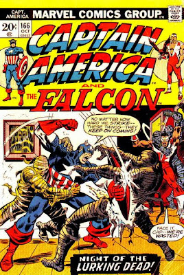 Captain America and the Falcon #166, mummies