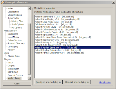 Winamp Plugins