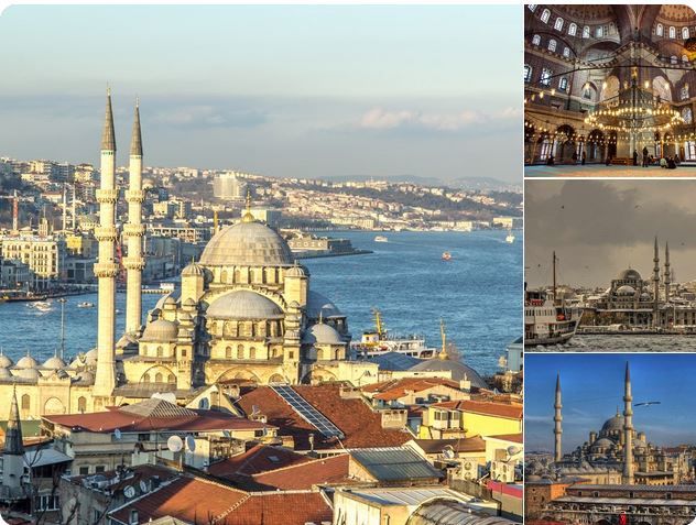 يني جامع إسطنبول (المسجد الجديد) أيقونة العمارة العثمانية
