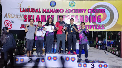 Lanudal Nanado Menggelar Lanudal Archery Tournament se-Sulawesi Utara bertajuk Sunday Tryout Sulut Archery