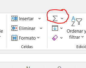 Cómo sumar en Excel una columna