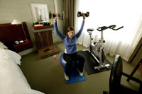 Westin Workout Hotel Room