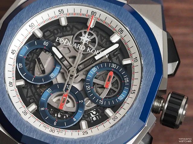 Edouard Koehn Tempus III Skeleton Chronograph