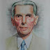 Color Pencil Sketch Quaid e Azam Muhammad Ali Jinnah