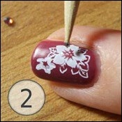0 Tutorial Glitzersteine Strasssteine applizieren 4