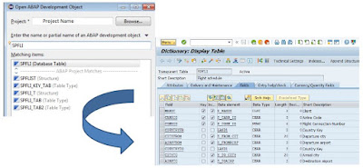 displaying tables