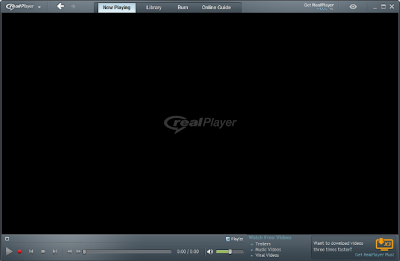 برنامج ريل بلاير Real Player مشغل الصوتيات والمرئيات