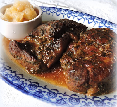Roast Pork Shoulder with Sage & Onion