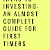 Intro to Investing | An Almost Complete Guide for First-Timers