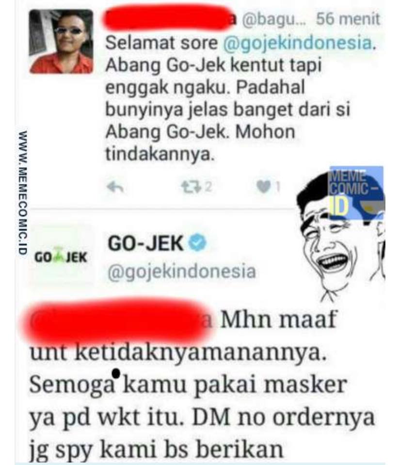 Koleksi Gambar Meme Gojek Kumpulan Gambar DP BBM