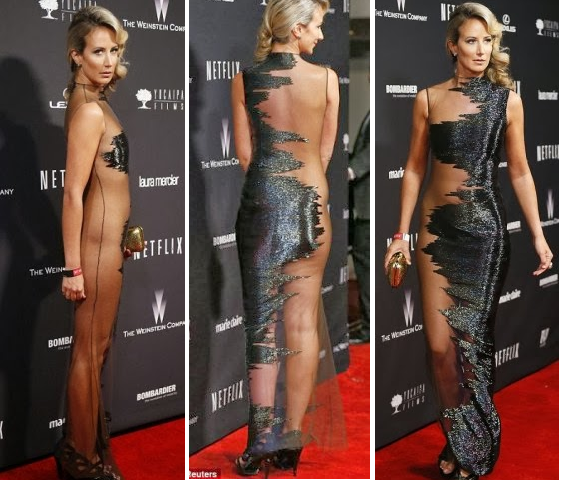 Celebrity Photos:Check Out What Lady Victoria Hervey Wore to Golden Globes Award