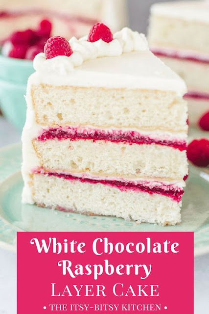 White Chocolate Raspberry Cake   #chocolate cake recipes  #dessert easy