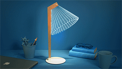 Đèn LED 3D Bulbing Lamps tạo ánh sáng từ ảo giác quang học