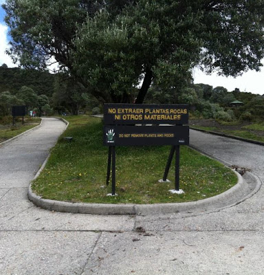 Calle de acceso al Volcán Irazú 