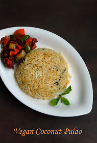 Coconut pulav